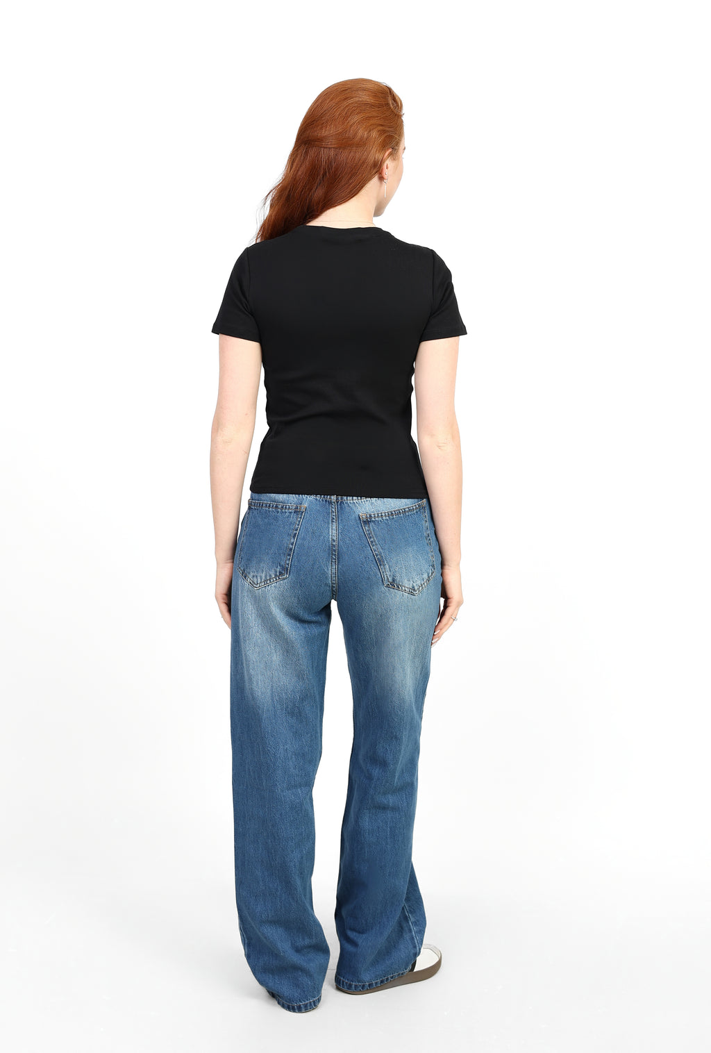 Basic Long Sleeve Top - Black