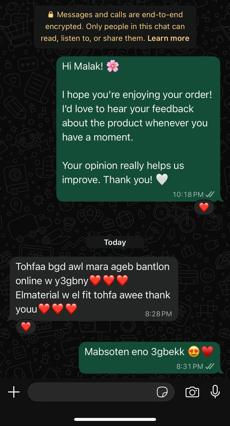 Customer review screenshot